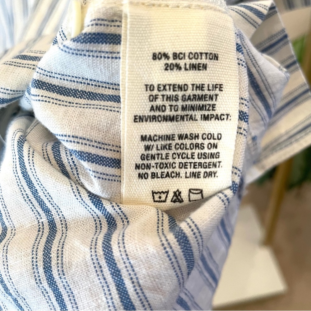 Alex Mill Striped Medium Shirt - Picture 5 of 6
